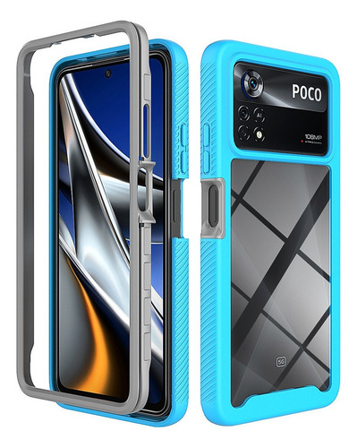 Funda De Teléfono 2 En 1 De Color Sólido For Note 10