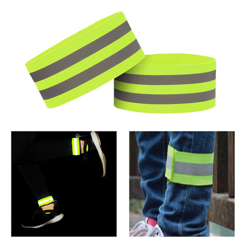 D 4 X 2 Reflectant Bands For Brazo, Team 4 Piezes K