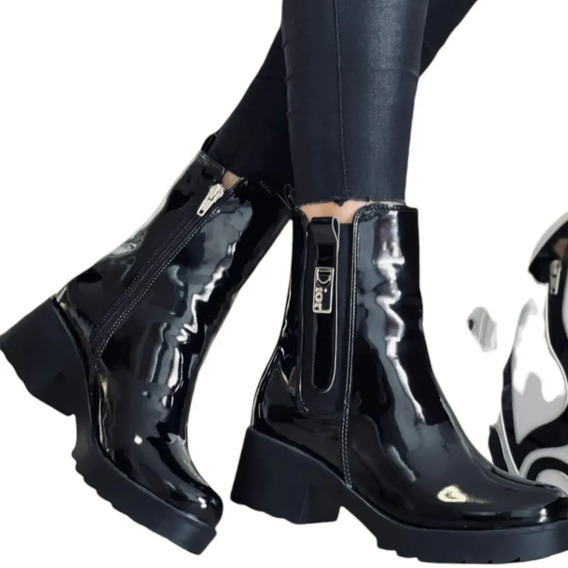 Botines En Charol Para Dama | MercadoLibre 📦