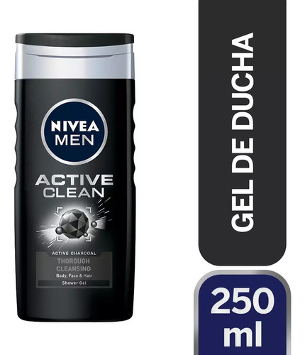 Nivea Gel De Ducha Nivea Active Clean 250ml