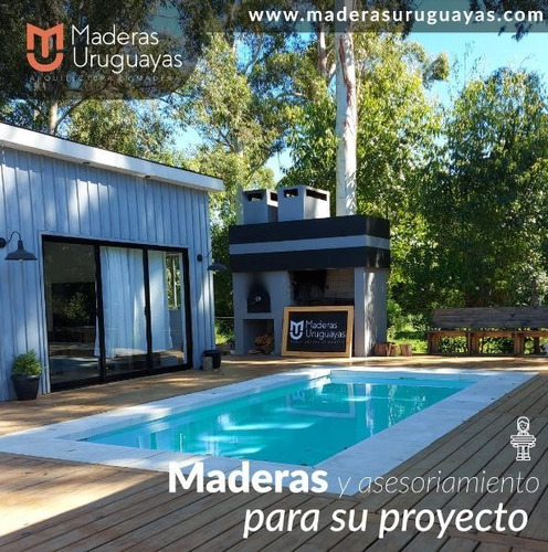Imagen 10 de 10 de Cabañas Casas En Madera Decks Construcción Carpintero Piria.