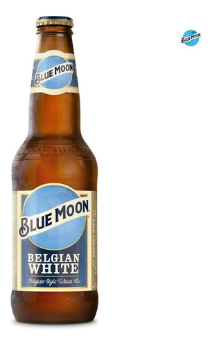 Cerveza Blue Moon Belgian White Trigo Porron 355cc Pack X24