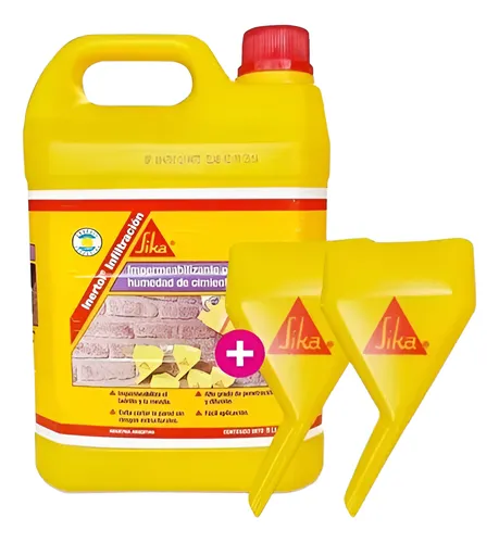 comprar Inertol Infiltración Bloq Humedad Cimientos 5 Lts +2 Embudos