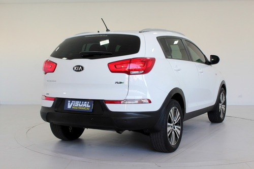 Imagem 4 de 14 de Kia Sportage 2.0 Lx Flex 4p Automático 6m - 2015 - Branco
