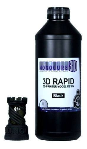 1 Litro Resina Rapid Monocure, Impresora 3d Dlp, D7, Photon