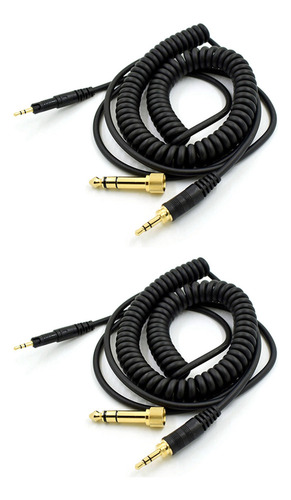 2x Replacement Audio Cable For M50x M Headphones 2024