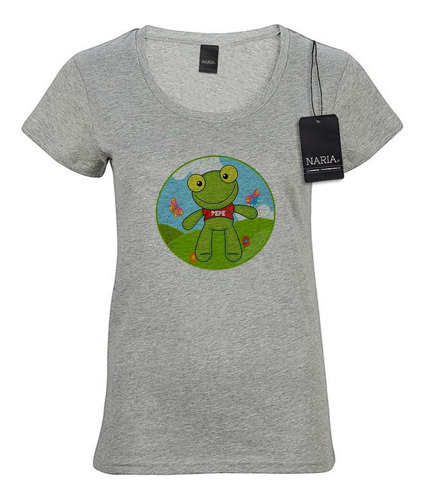 Remera Dama Sapo Pepe Imagen Diseño Art Logo - Pssp1