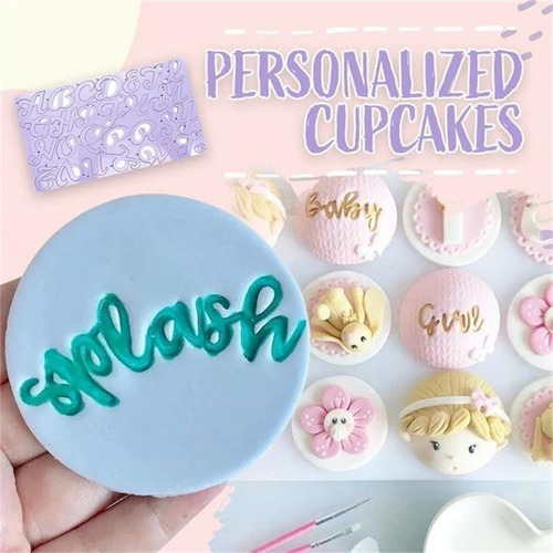 Molde Para Tartas En Forma De Fondant Único Con Número De Al