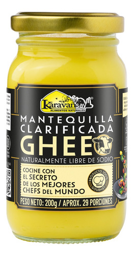 Mantequilla Ghee Sin Sal 200g 