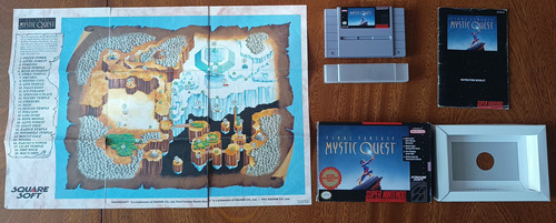 Final Fantasy Mystic Quest - Jogo De Snes - Original (Usado)