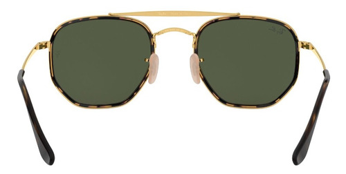 Lentes De Sol The Marshal Ii Verde Ray-ban Rb3648m1