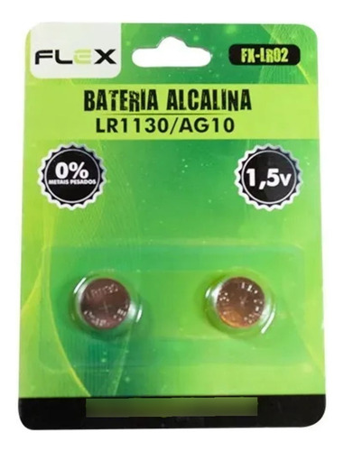 Kit Com 20 Cartelas Bateria Alcalina Lr1130 Ag10 1.5v 40 Un