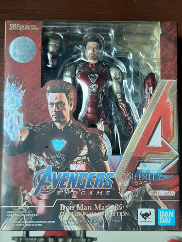 Iron Man I Am Iron Man Edition Sh Figuarts Avengers Marvel (Usado)