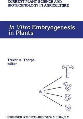 Libro In Vitro Embryogenesis In Plants - Trevor A. Thorpe