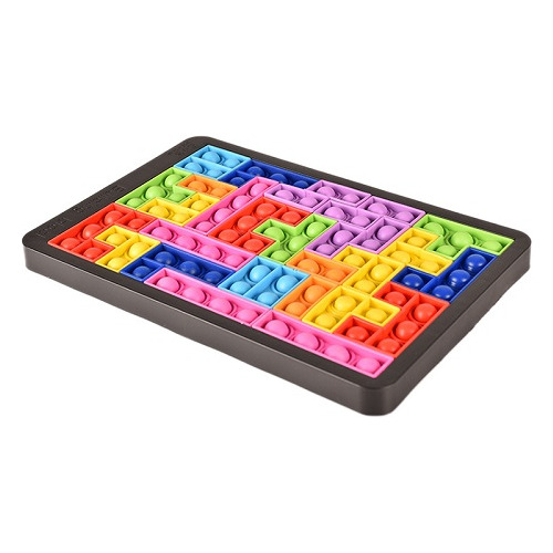 Puzzle Popit Tetris Multicolor 25x16 Antiestres Ltf Shop 