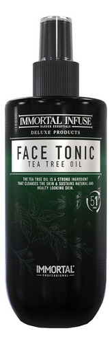 Immortal Nyc Hydrating Face Tonic Tea Tree Oil 250ml Momento De Aplicación Día/noche Tipo De Piel Mixta
