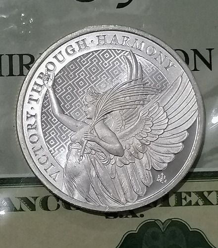 Moneda De 1 Libra Esterlina De Santa Elena, Onza De Plata