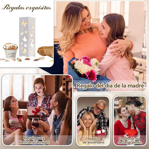 Lámpara De Mesa Decorativa Con Forma De Estrella Y Mariposa Mariposa Blanca