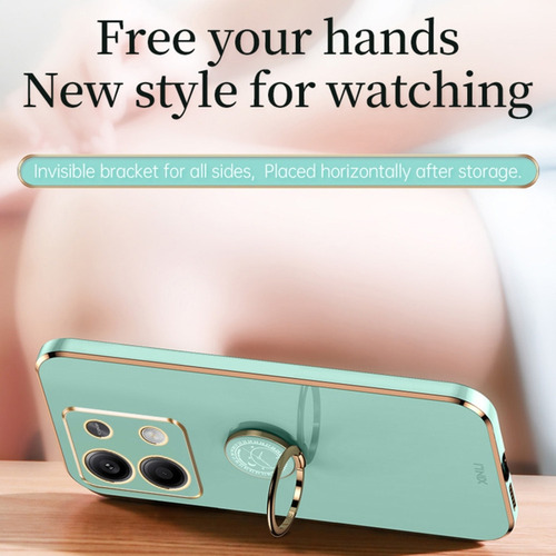 Funda De Teléfono Tpu Con Anillo Para Xiaomi Redmi Note 13 4