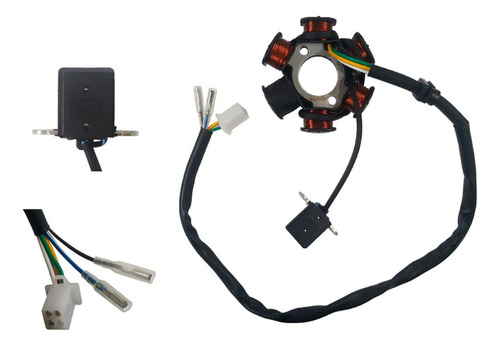 Bobina Coronilla 6 Modulos 2 Huecos 5 Pin Pulser 1 Cable Mox