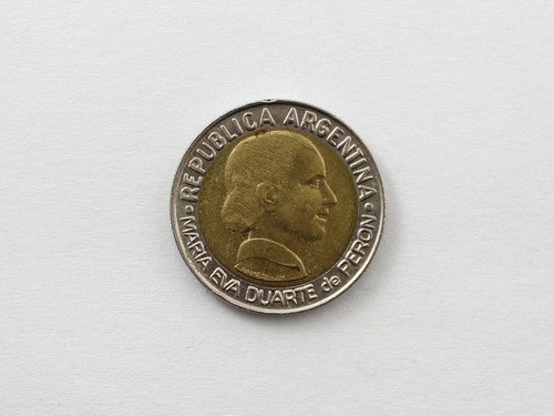 Moneda 1 Peso Evita | Cincuentenario Voto Femenino 1947 - 97