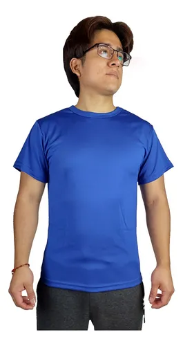 Polera Dry Fit Azul Rey Versátil Y Funcional