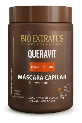 Máscara Capilar Queravit Bio Extratus Reconstrução 1kg