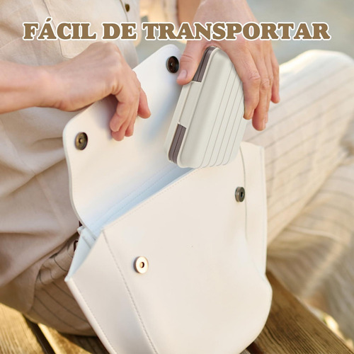 , Jabón Viaje Con Jabonera Portátil Y A Prueba Fugas Para
