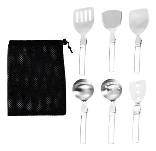 Juego De Utensilios De Cocina Para Acampar, Utensilios De Co