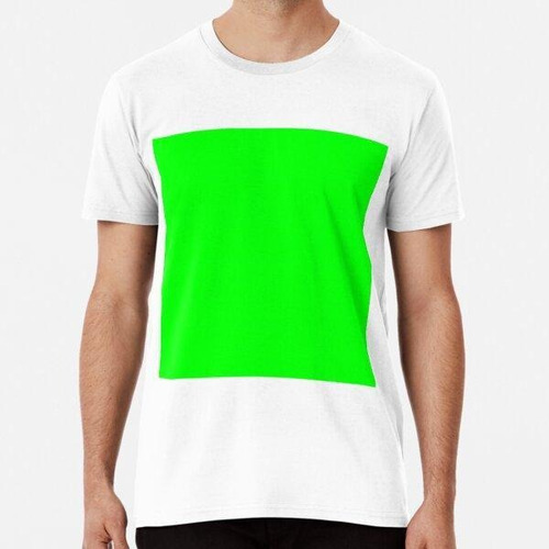 Remera Fluorescent Green - Super Bright Fluorescent Green Ne