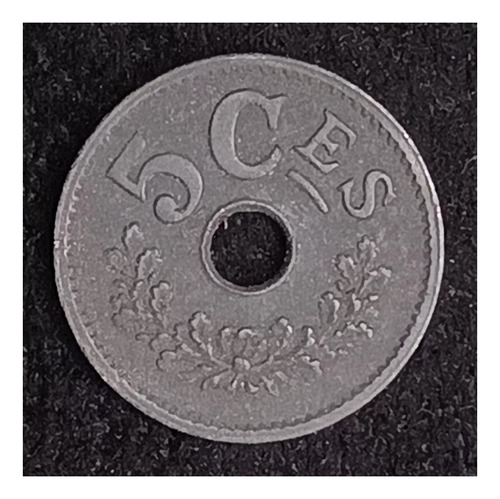 Luxemburgo 5 Centimes 1915 Excelente Km 27 Primera Guerra