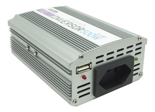 Imagem 3 de 3 de Inversor Conversor Transformador Knup 500w 12v 220v Kp-507a