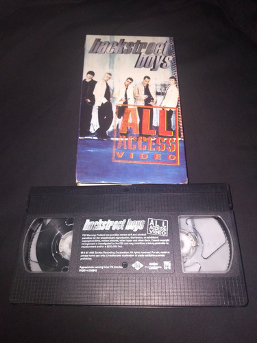 Pelicula Musical En Vhs Backstreet Boys, All Access Video