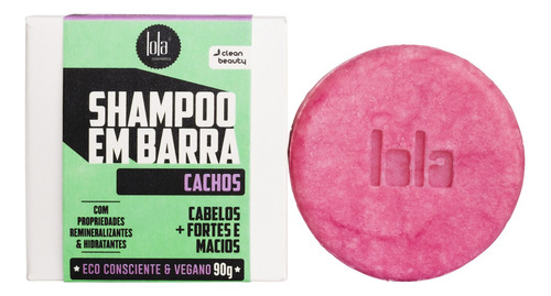 Shampoo Em Barra Cachos 90g Lola Cosmetics