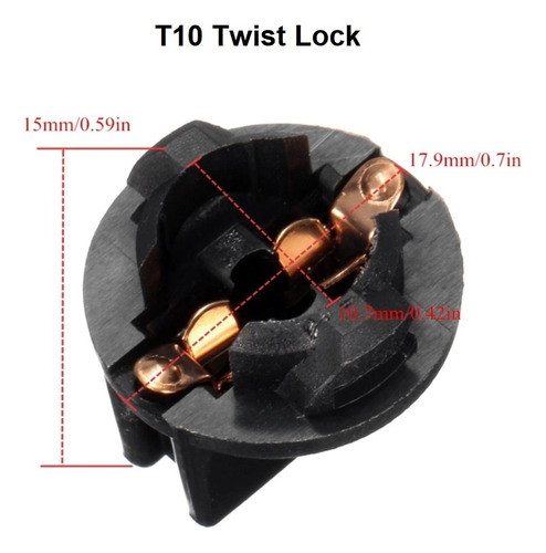 Socket - Socate Bombillo T10 Cluster Automotriz