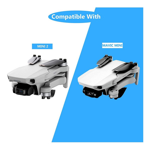 Imagen 4 de 7 de Landing Gear Para Dji Mini 2 Y Mavic Mini Plegables