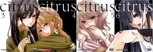 Mangá Citrus vol.2 ao vol.10 (Novo - Lacrado)