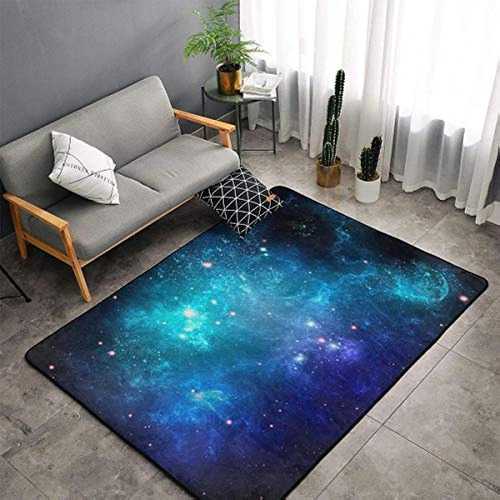 Niyoung Galaxy Nebula Space Area Rugs, Dormitorio Living Roo