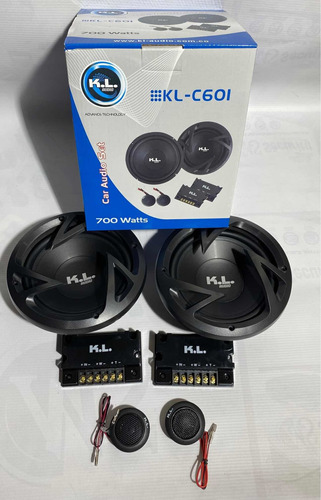 Componentes Kl-c601/ 6.5/700w/4omh/crossover/tweeter