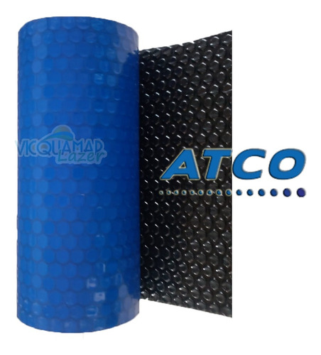 Capa Térmica Para Piscina 12 X 4 Atco New Advance Black