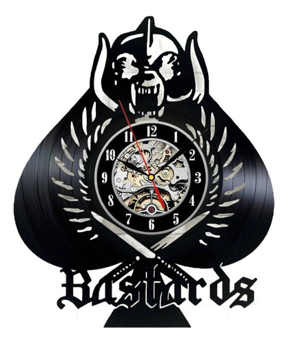 Reloj Corte Laser 2127 Motocicletas Bastards Biking Club