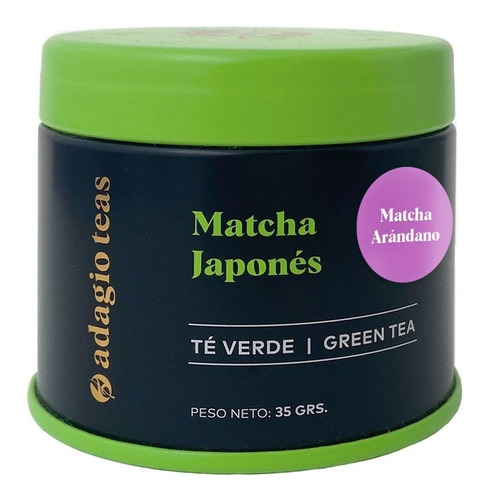 Adagio Teas matcha arandano 35 grs