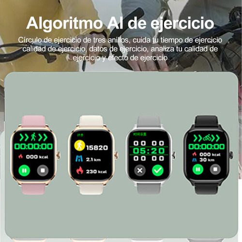 Smartwatch Reloj Inteligente Bluetooth Hombre Mujer Llamada
