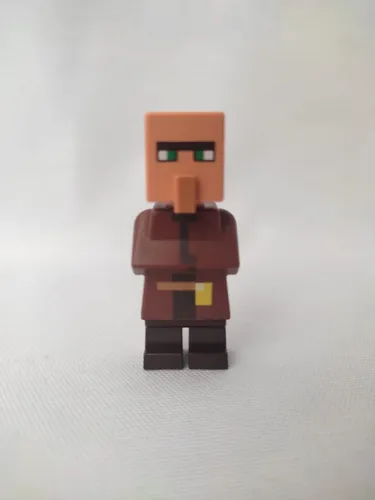 Aldeano Minecraft Lego Original