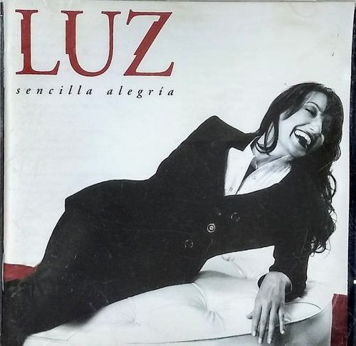 Luz Casal - Cd Nuevo Sencilla Alegría  11 Temas - Pop Roc