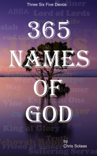 Libro: En Ingles 365 Names Of God Three Six Five Devos