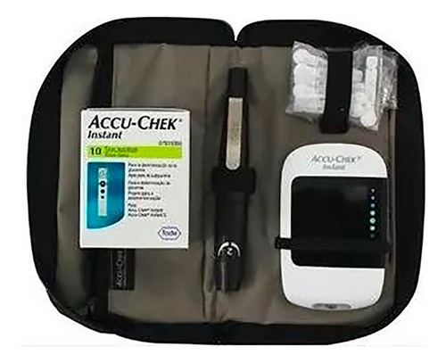 Glucometro Accu-chek Instant + 10 Tiras Y 10 Lancetas Oferta