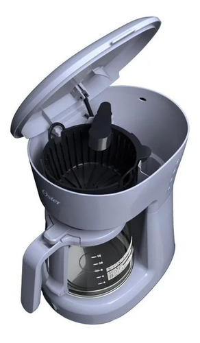 Cafetera Oster BVSTDCS12 semi automática gris de filtro 220V