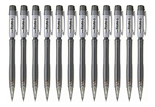 Pentel Ax105w-a Lapicero Fiesta Pearl, Negro, 0.5 Mm