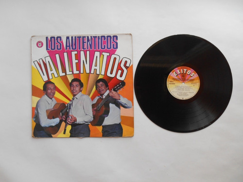 Lp Vinilo Los Autenticos Vallenatos Edición Colombia  1981